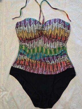 Profile by Gottex Bandeau Swimsuit - Size 8D